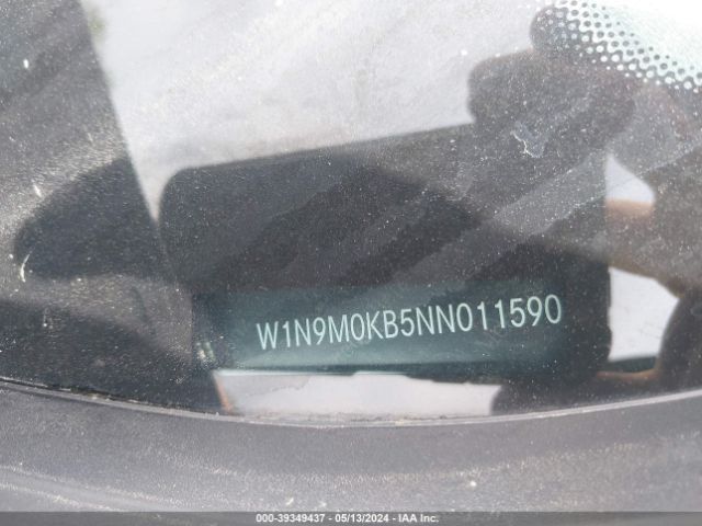 W1N9M0KB5NN011590 Mercedes-Benz Eqb 300 Suv 4matic