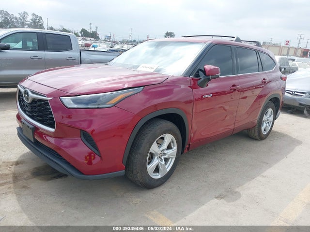 5TDZARAH6LS503319 Toyota Highlander Hybrid Le