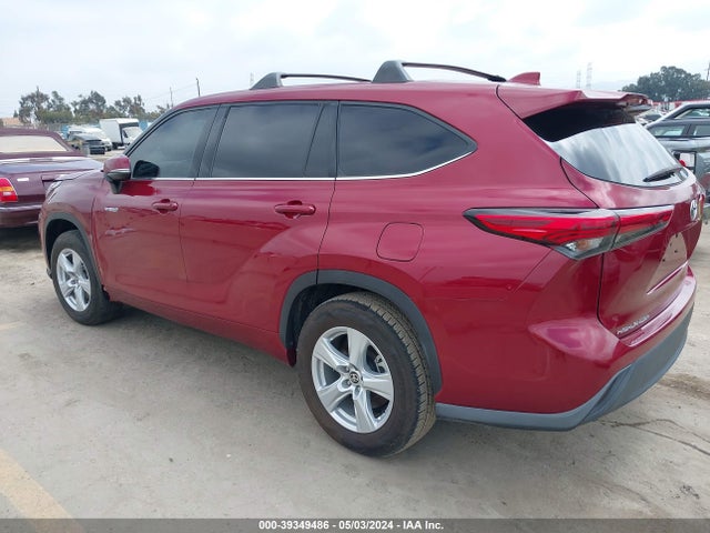 5TDZARAH6LS503319 Toyota Highlander Hybrid Le