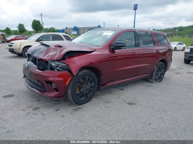 1C4SDJCT6NC221858 Dodge Durango R/t Plus Awd