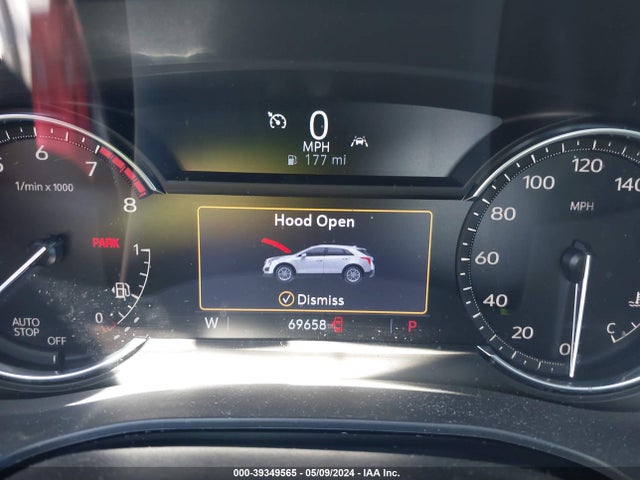1GYKNCRSXNZ106033 Cadillac Xt5 Fwd Premium Luxury
