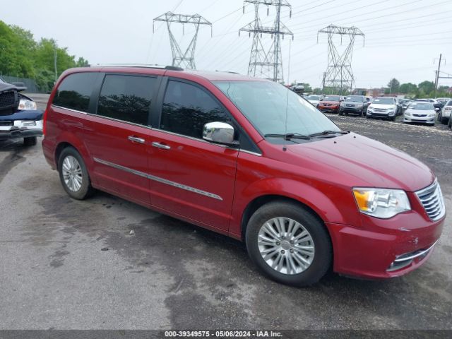 2014 Chrysler Town & Country Limited მანქანა იყიდება აუქციონზე, vin: 2C4RC1GG4ER195976, აუქციონის ნომერი: 39349575