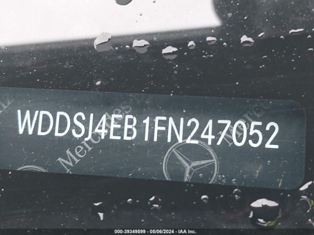 WDDSJ4EB1FN247052 Mercedes-Benz CLA 250