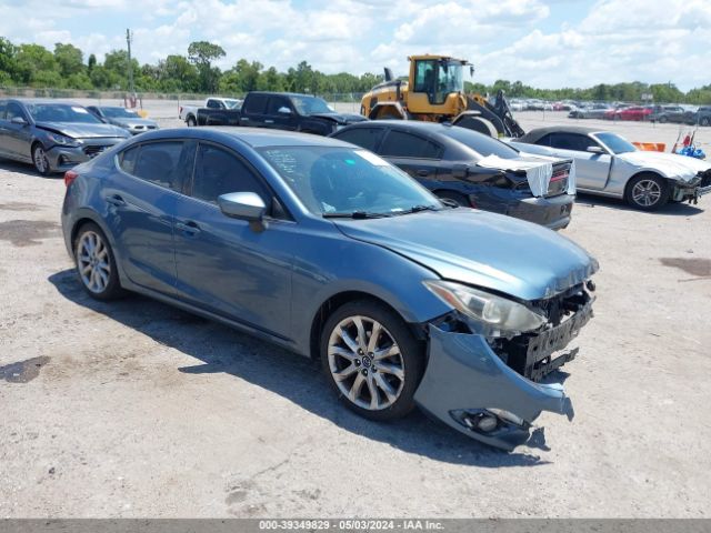 Продажа на аукционе авто 2016 Mazda Mazda3 S Touring, vin: JM1BM1W33G1278657, номер лота: 39349829