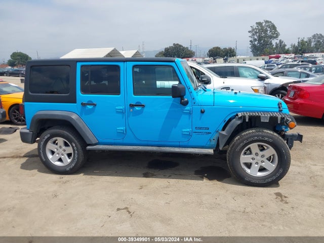 1C4BJWDG7JL810662 Jeep Wrangler Jk Unlimited Sport S 4x4