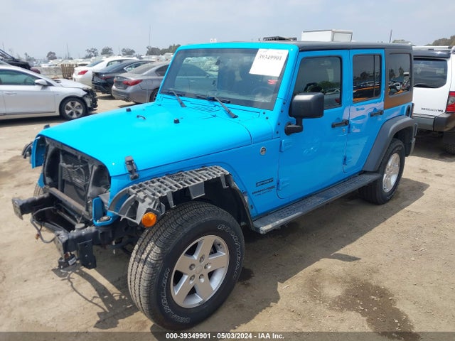 1C4BJWDG7JL810662 Jeep Wrangler Jk Unlimited Sport S 4x4