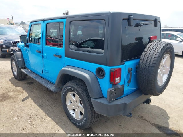 1C4BJWDG7JL810662 Jeep Wrangler Jk Unlimited Sport S 4x4