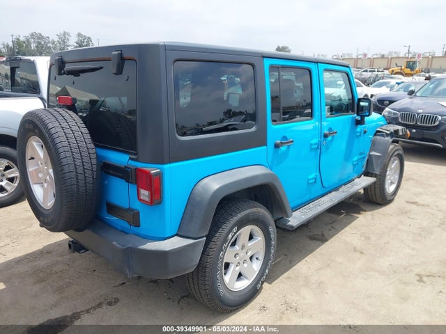1C4BJWDG7JL810662 Jeep Wrangler Jk Unlimited Sport S 4x4