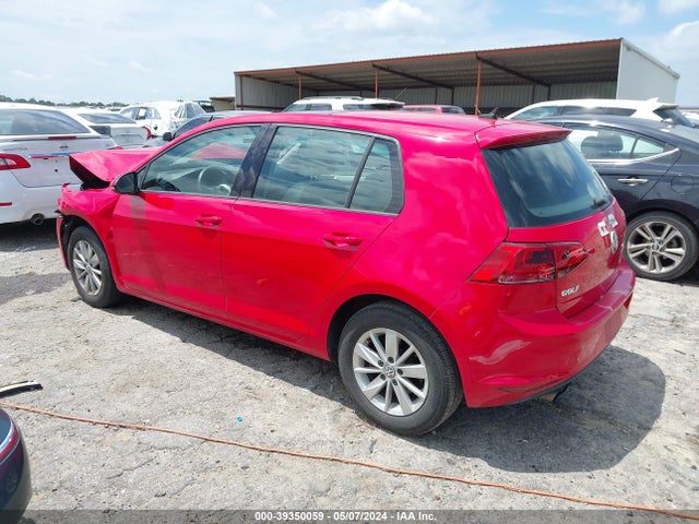 3VW217AU0FM018405 Volkswagen Golf Tsi S 4-door