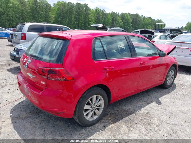 3VW217AU0FM018405 Volkswagen Golf Tsi S 4-door