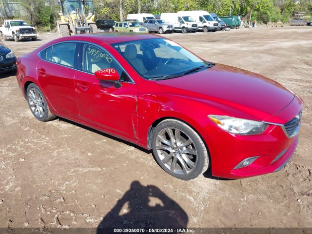 Auction sale of the 2014 Mazda Mazda6 I Grand Touring, vin: JM1GJ1W56E1100027, lot number: 39350070