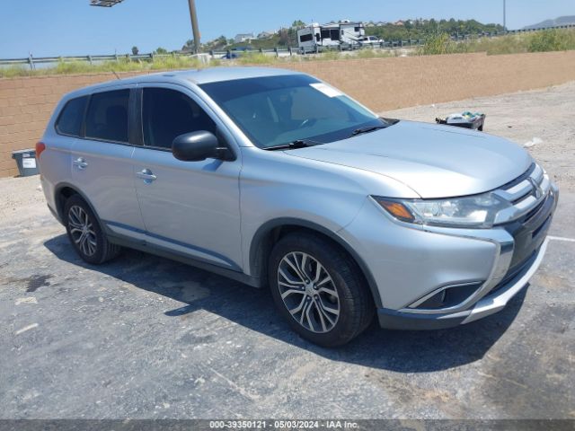 Auction sale of the 2016 Mitsubishi Outlander Es, vin: JA4AD2A31GZ008816, lot number: 39350121