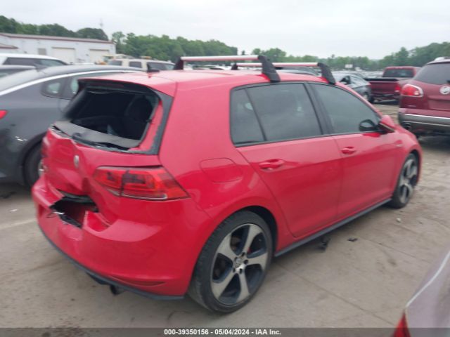 3VW4T7AU2HM063965 Volkswagen Golf Gti Autobahn 4-door/s 4-door/se 4-door/sport 4-door