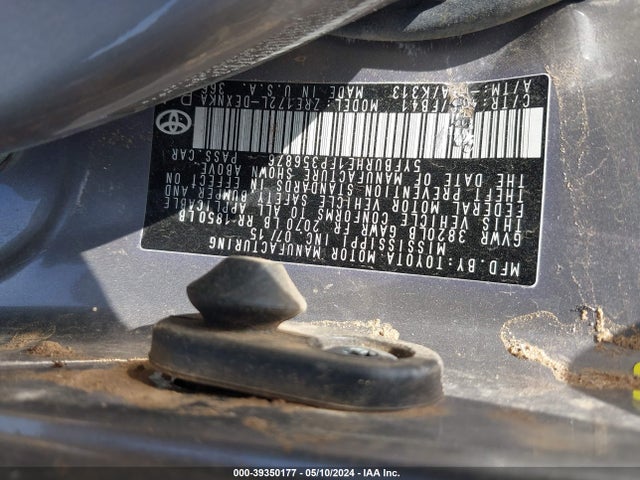 Toyota COROLLA LE 2015 5YFBURHE1FP356876 Image 9