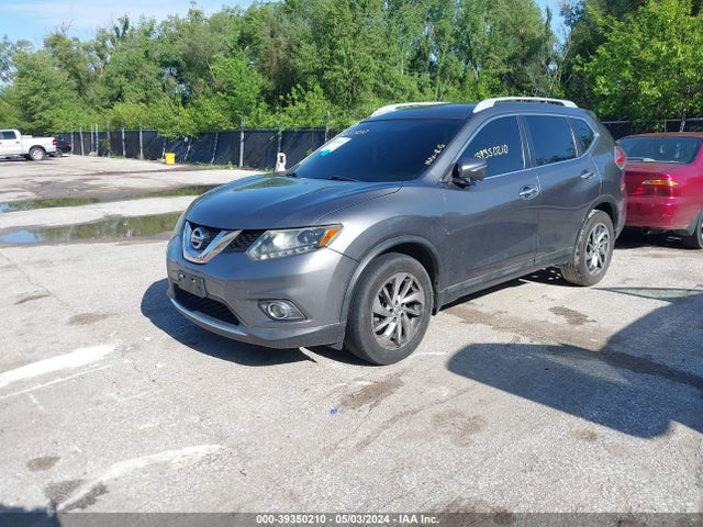 Nissan Rogue Sl 2015 5N1AT2MV0FC779643 Image 2