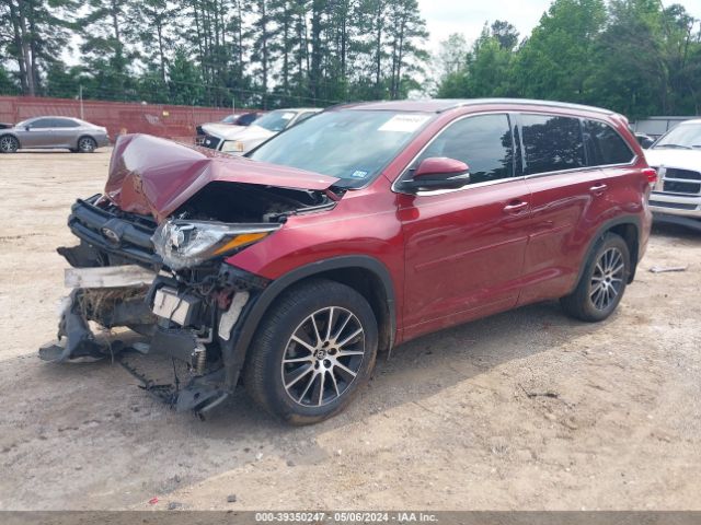 5TDKZRFH1JS288223 Toyota Highlander Se