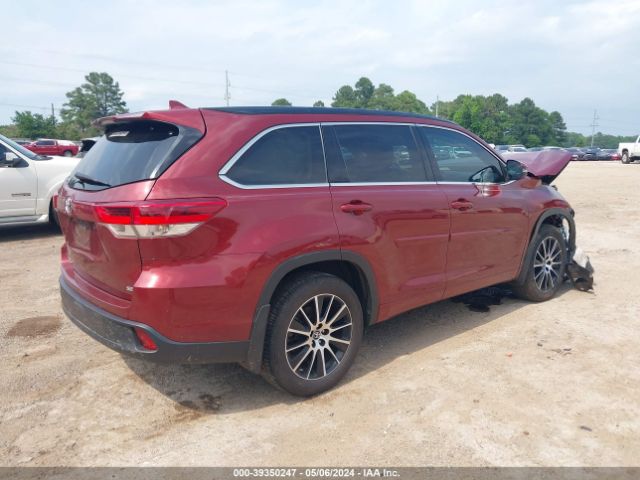 5TDKZRFH1JS288223 Toyota Highlander Se
