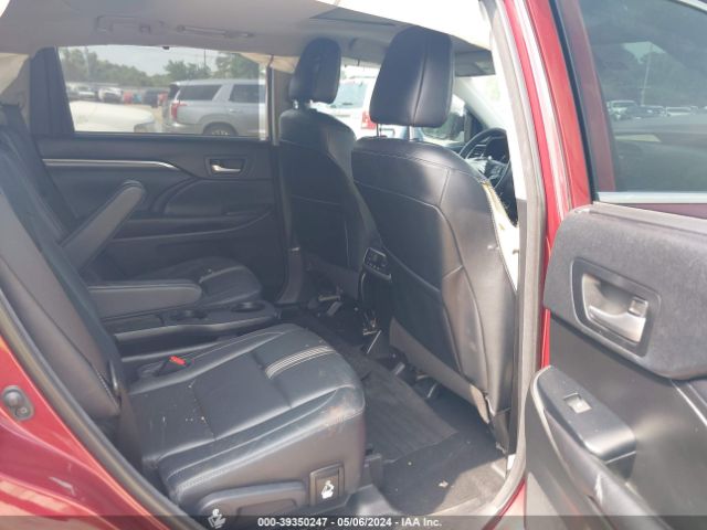 5TDKZRFH1JS288223 Toyota Highlander Se