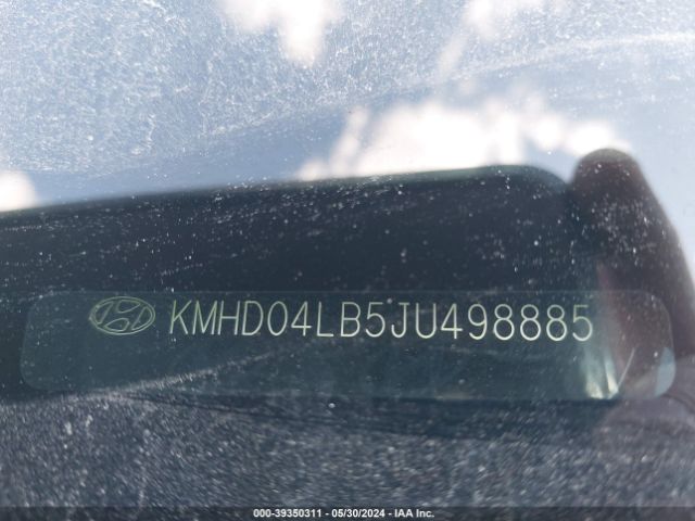 KMHD04LB5JU498885 Hyundai Elantra Sport