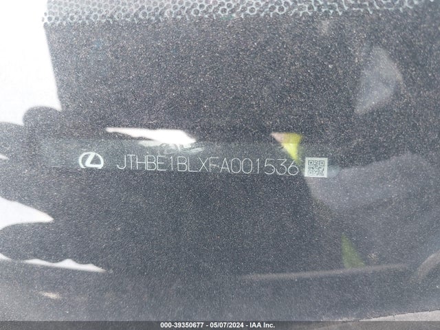 Lexus GS 350 2015 JTHBE1BLXFA001536 Image 9