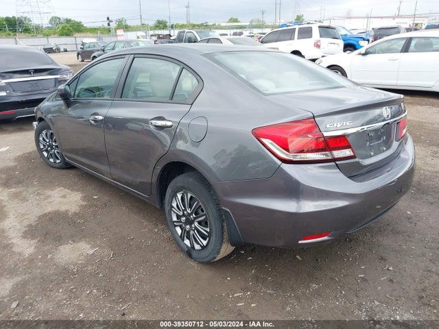 Honda Civic Lx 2014 2HGFB2F51EH557846 Image 3