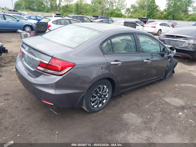 Honda Civic Lx 2014 2HGFB2F51EH557846 Image 4