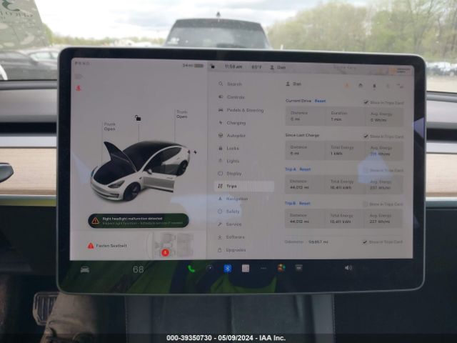 5YJ3E1EA5MF987160 Tesla Model 3 Standard Range Plus Rear-wheel Drive