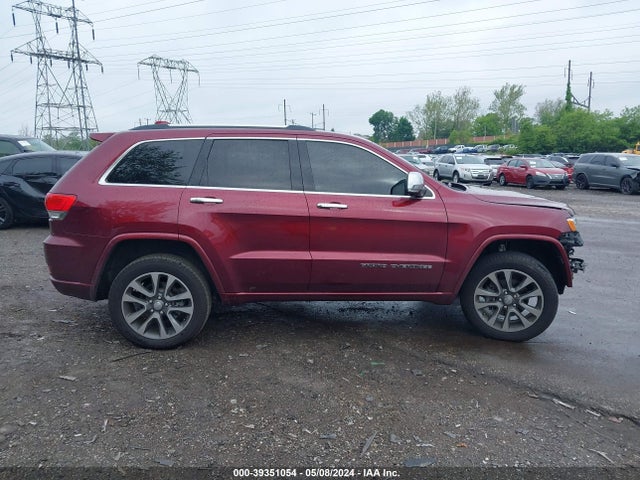 1C4RJFCG5JC155580 Jeep Grand Cherokee Overland 4x4