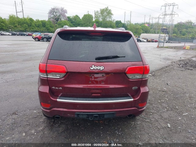 1C4RJFCG5JC155580 Jeep Grand Cherokee Overland 4x4