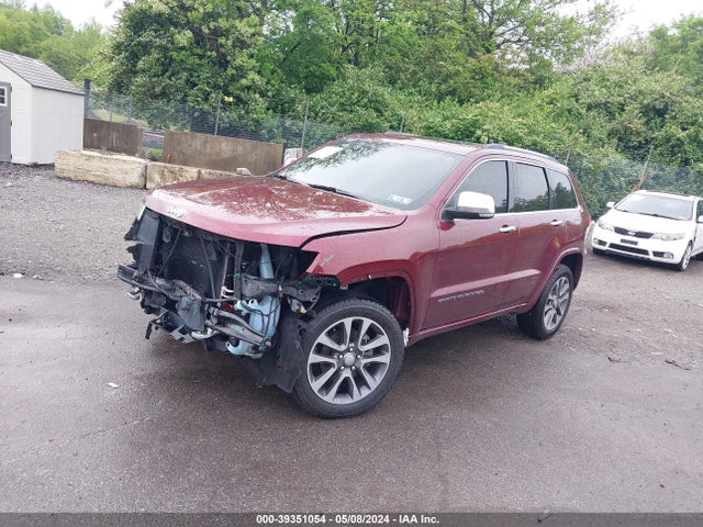 1C4RJFCG5JC155580 Jeep Grand Cherokee Overland 4x4