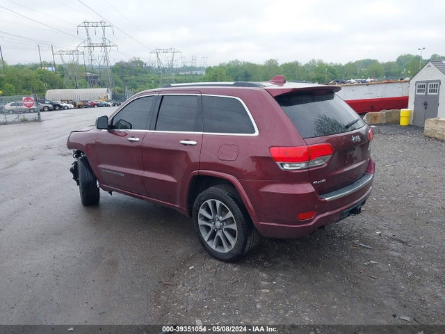 1C4RJFCG5JC155580 Jeep Grand Cherokee Overland 4x4
