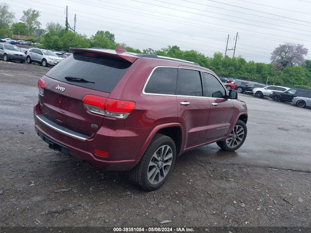 1C4RJFCG5JC155580 Jeep Grand Cherokee Overland 4x4