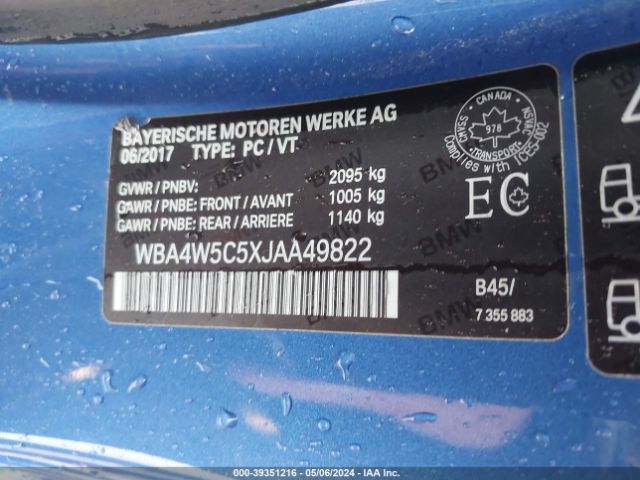 WBA4W5C5XJAA49822 BMW 430i Xdrive
