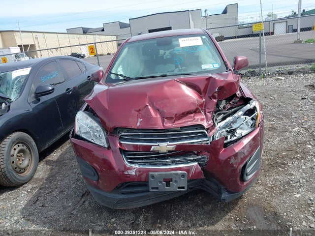 Chevrolet Trax 1ls 2016 3GNCJKSBXGL262584 Image 12