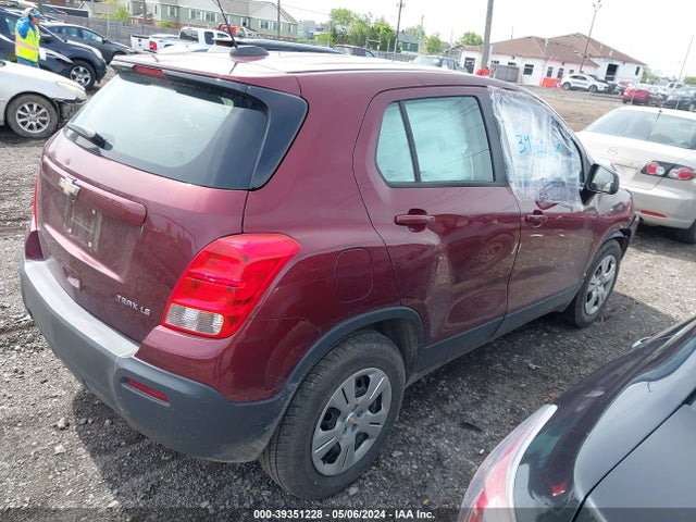 Chevrolet Trax 1ls 2016 3GNCJKSBXGL262584 Image 4
