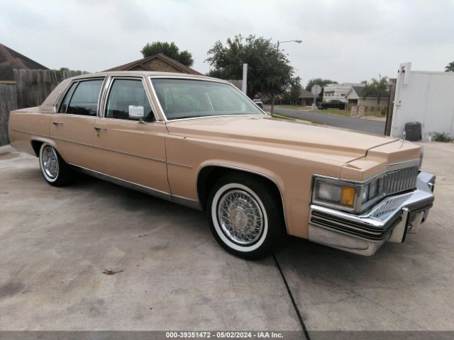 Auction sale of the 1978 Cadillac Fleetwood Brougham, vin: 6B69S8Q263123, lot number: 39351472