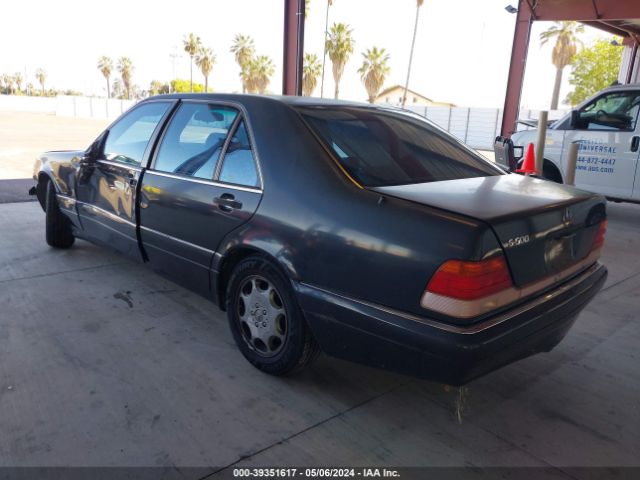 1996 MERCEDES-BENZ S WDBGA33E5TA302806 Photo 2