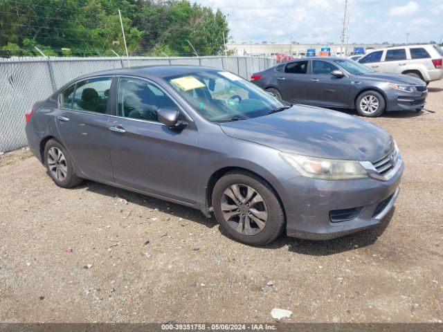 Auction sale of the 2014 Honda Accord Lx, vin: 1HGCR2F34EA029925, lot number: 39351758