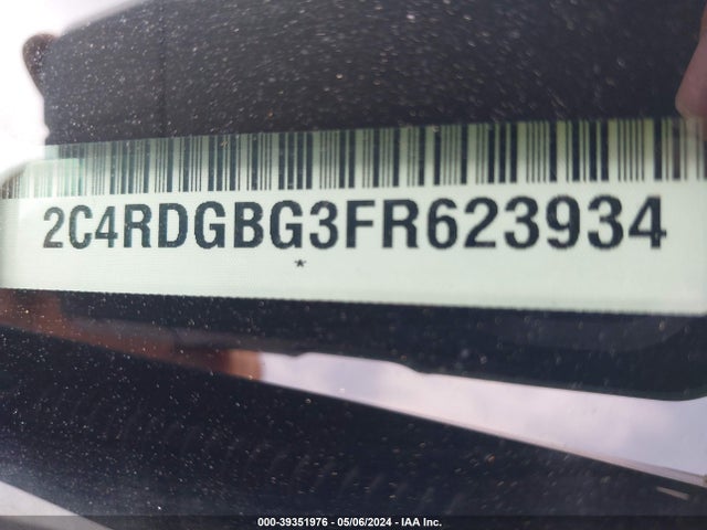 Dodge Grand Caravan Se 2015 2C4RDGBG3FR623934 Image 18