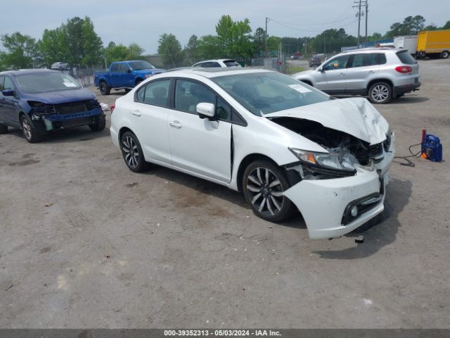 Auction sale of the 2015 Honda Civic Ex-l, vin: 19XFB2F95FE019861, lot number: 39352313