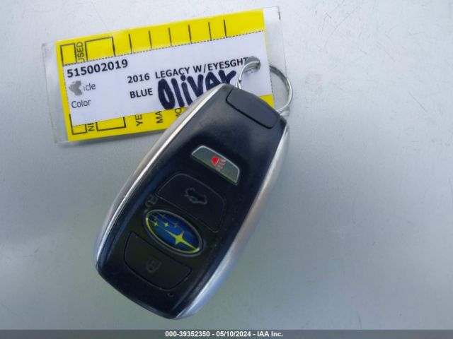 4S3BNAN63G3026825 Subaru Legacy 2.5i Limited