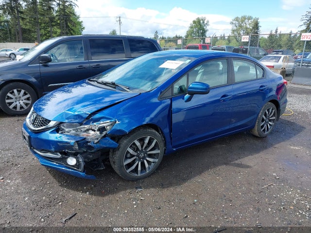 Honda Civic Ex-l 2015 19XFB2F94FE273299 Image 2