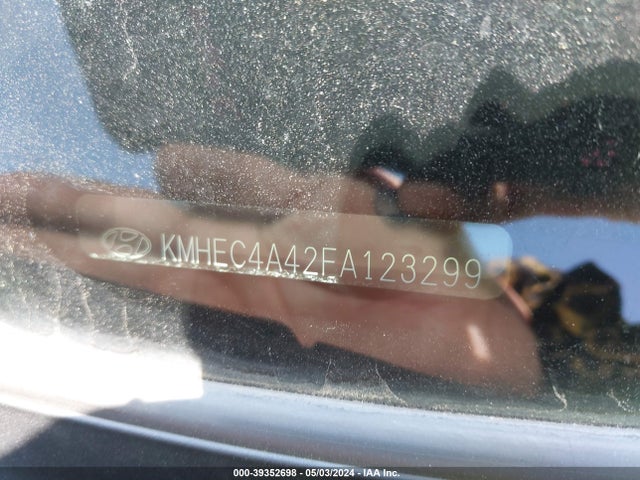 Hyundai Sonata Hybrid Limited 2015 KMHEC4A42FA123299 Image 9