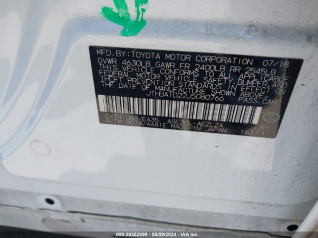 JTHBA1D22J5080766 Lexus IS 300