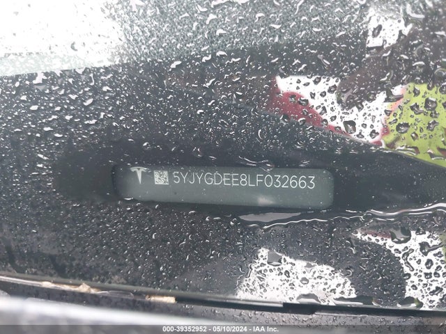 2020 TESLA MODEL Y 5YJYGDEE8LF032663 Photo 8