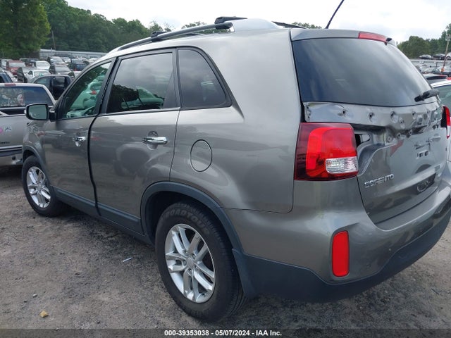 KIA SORENTO LX 2014 5XYKT3A62EG430859 Image 3