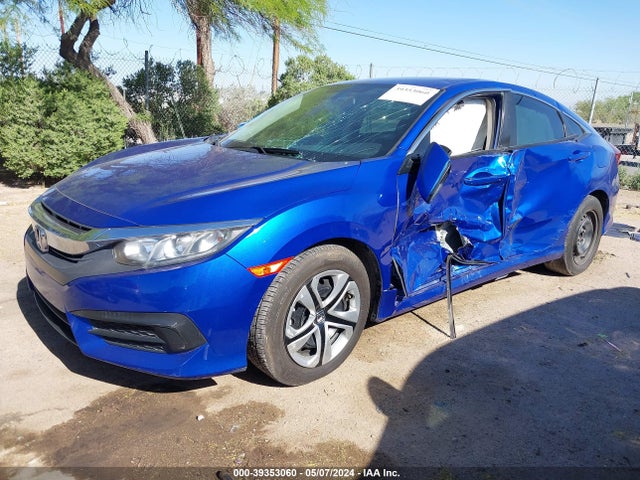 Honda Civic Lx 2017 19XFC2F56HE044507 Image 2
