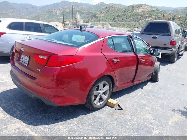 KIA Optima Lx 2014 5XXGM4A75EG319504 Image 4