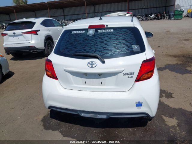 VNKKTUD30FA019671 Toyota YARIS LE