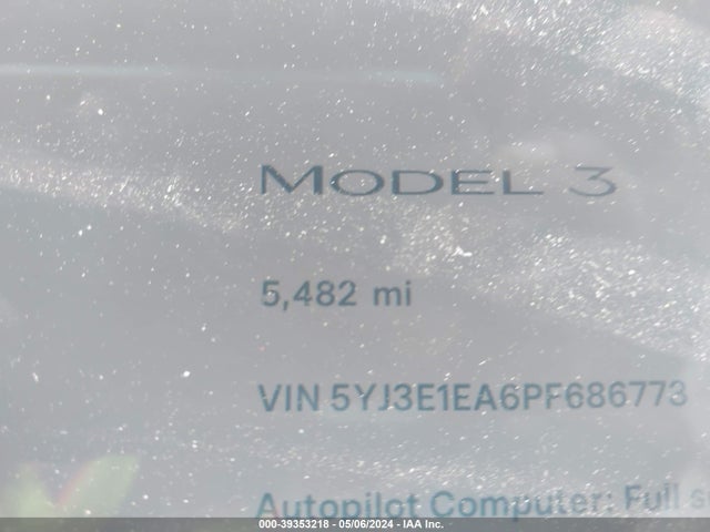 Tesla Model 3 Rear-wheel Drive 2023 5YJ3E1EA6PF686773 Image 7